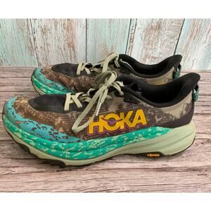 Hoka Men's Speedgoat 6 Trail Running Shoes Multicolor - Size 10B